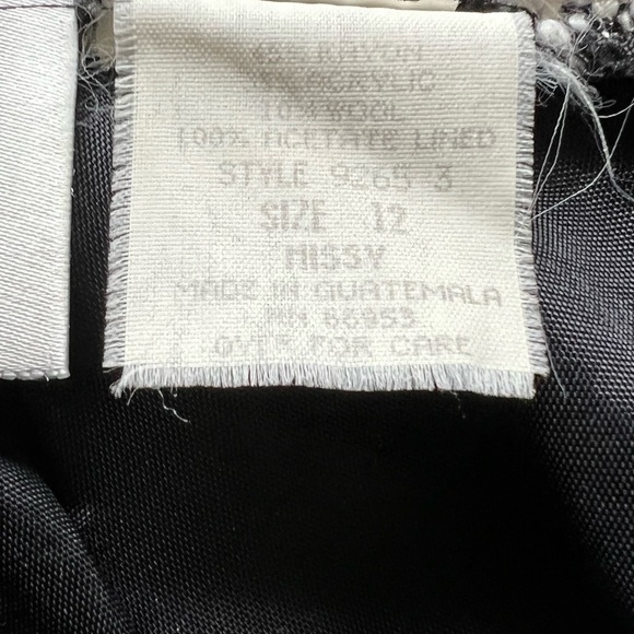 Leslie Fay Houndstooth Skirt - Picture 8 of 9